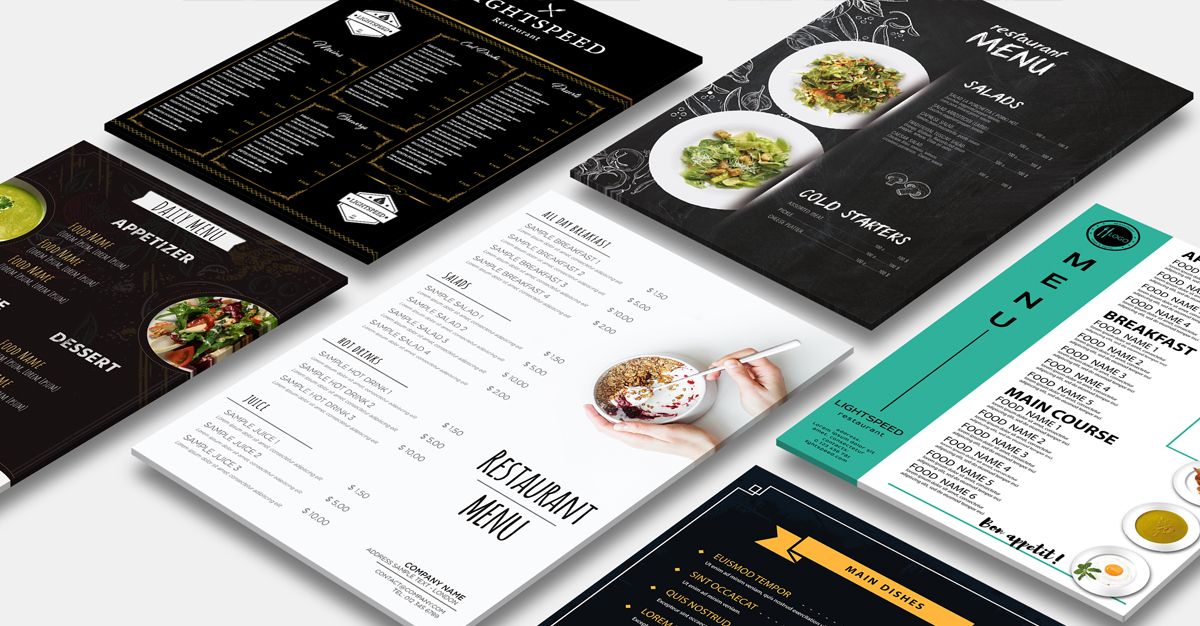 The ultimate guide to menu design