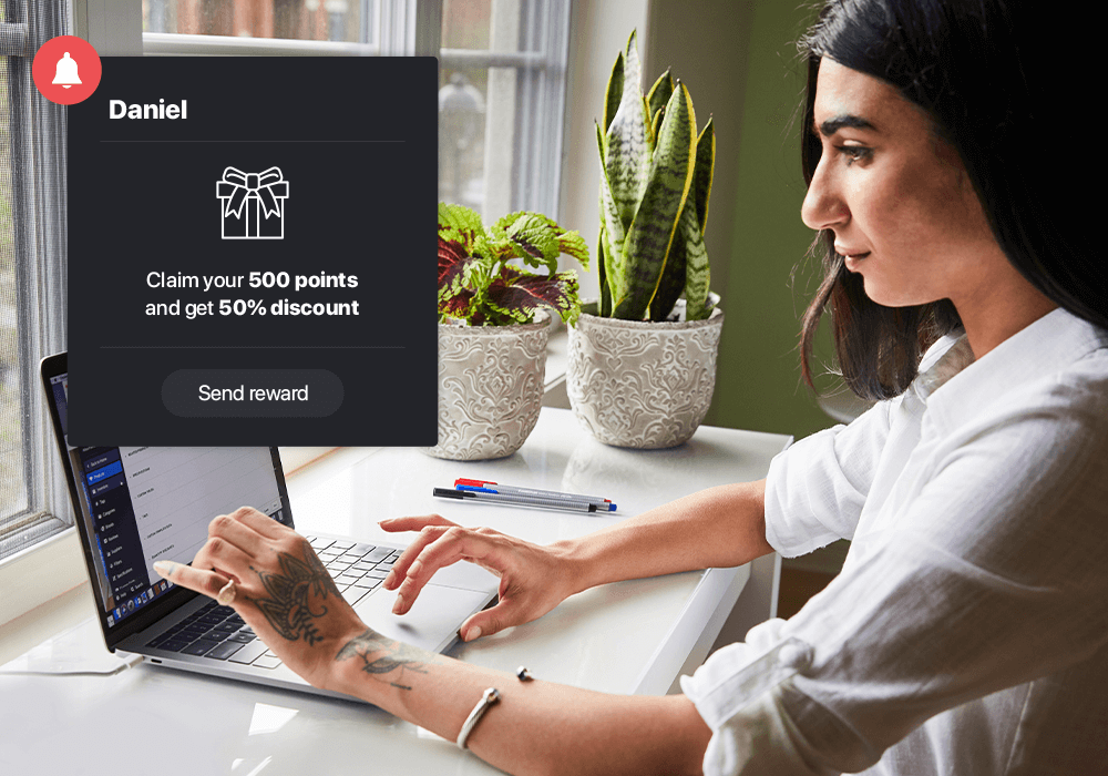 Turn one-time shoppers into loyal customers with omnichannel loyalty.