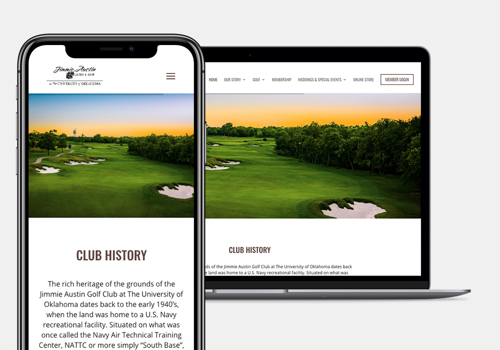 Golf Website Design Templates for Golf Courses Lightspeed