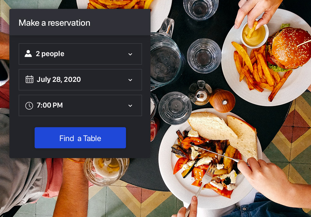 Show your business’ most appetizing side by sharing your menu.