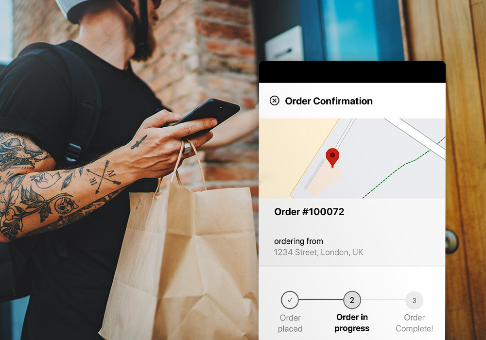 Serve more guests with a direct link to delivery platforms.