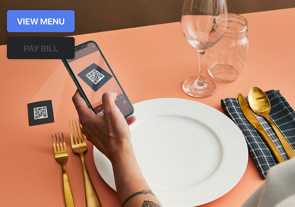 Let customers pay at table right from their phones.