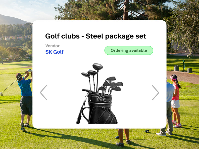 Our Supplier Network makes selling to golf retailers a breeze.