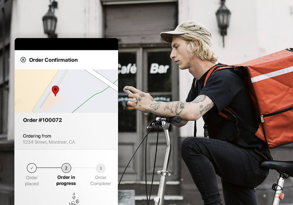 Meet customers wherever they are with delivery.