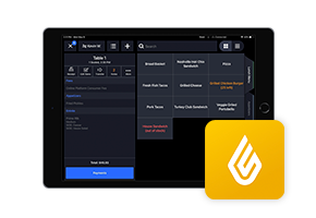 Lightspeed Restaurant (U series) user interface