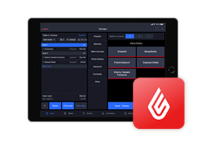 Lightspeed Restaurant (K series) user interface