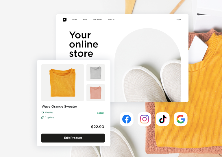 An ecommerce platform built to grow your business