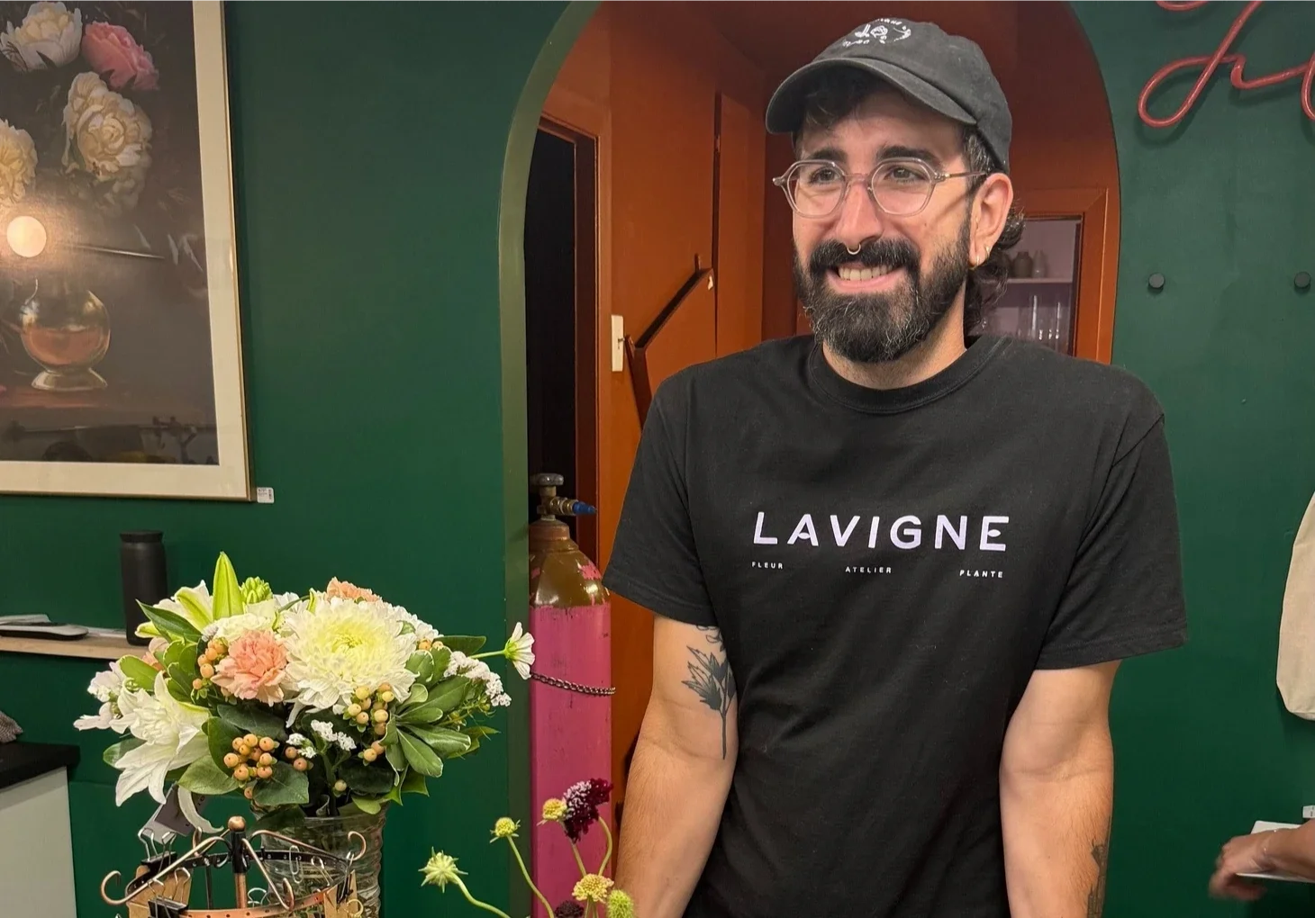 Samuel Tozzi, Director of Operations at Lavigne Fleuriste de quartier