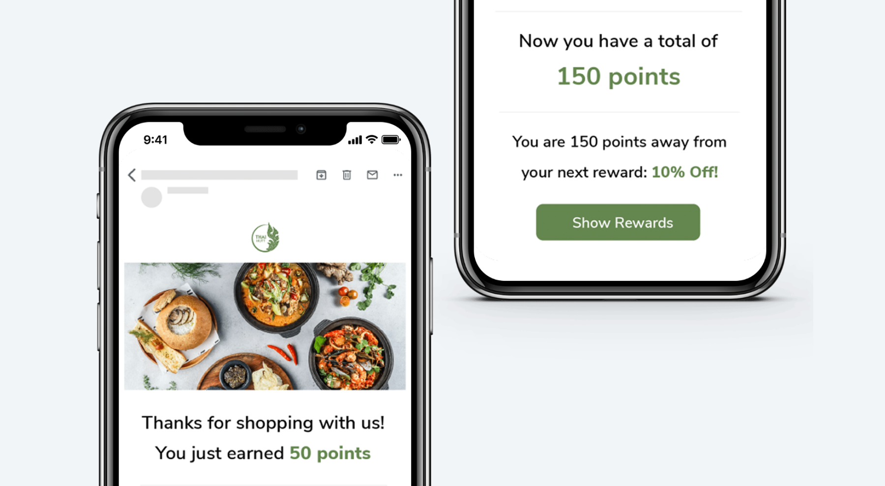 150 reward points on phone for shopping