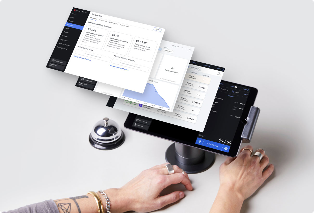 Lightspeed all in one POS competitor
