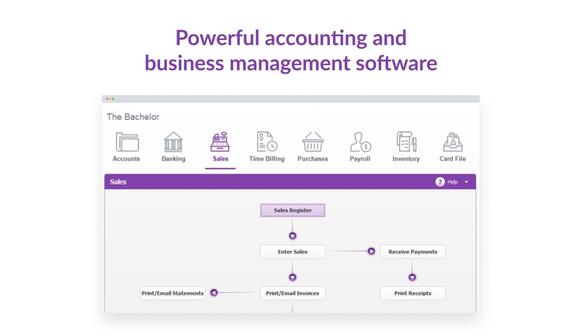 Break free from accounting woes with MYOB AccountRight.