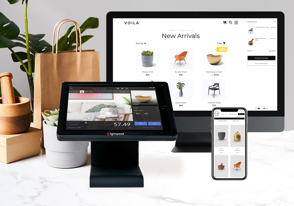 The iPad POS system for home decor businesses