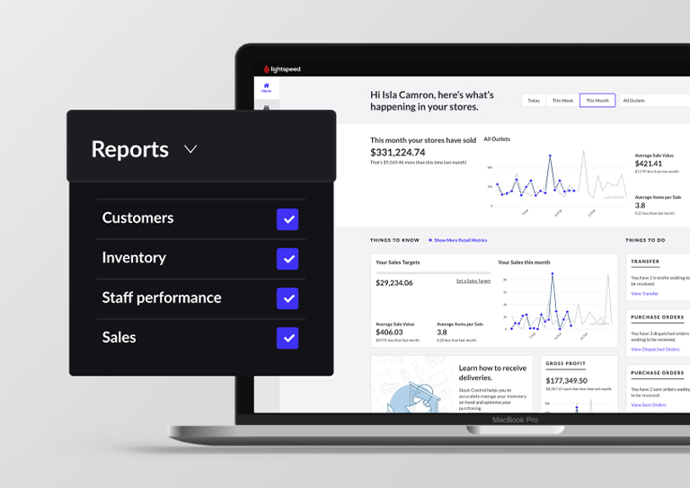 ePOS Analytics for Retailers Lightspeed