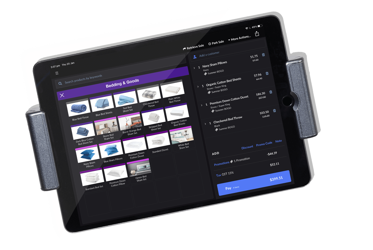 Lightspeed Retail on iPad