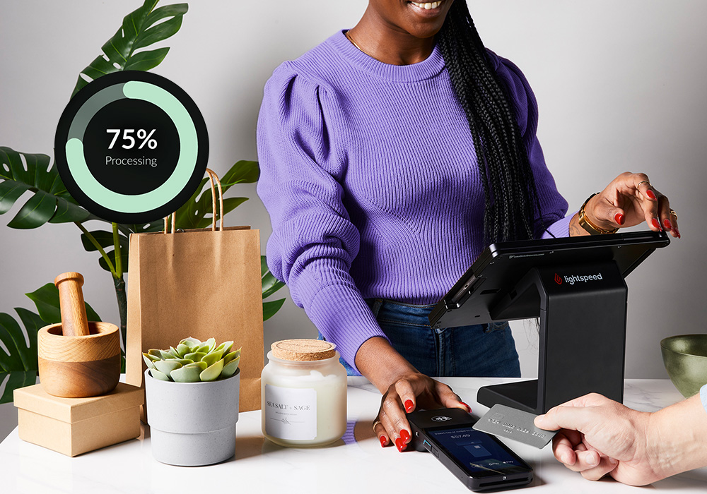 card payment being made