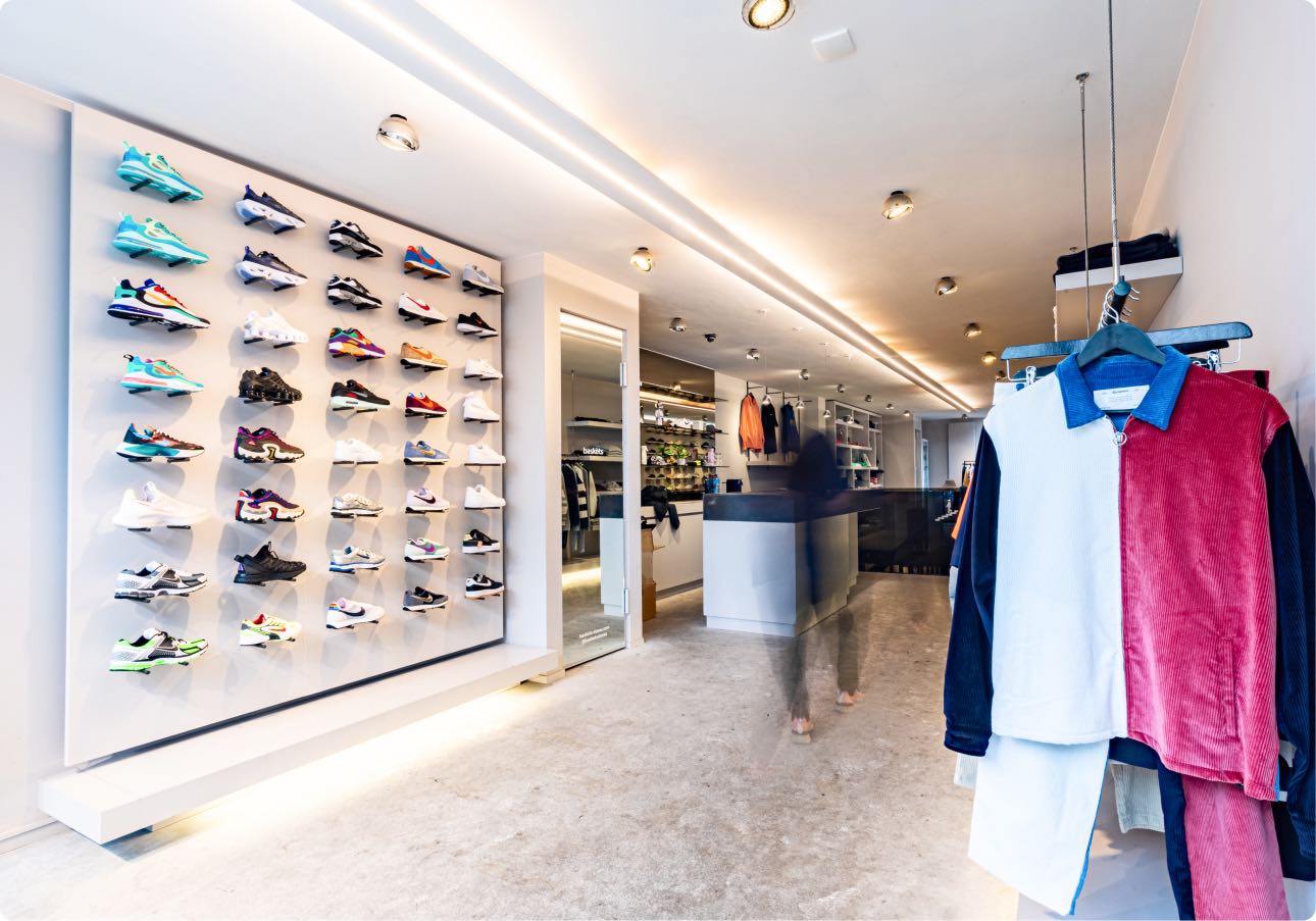 Nike store shop retai interior mockups