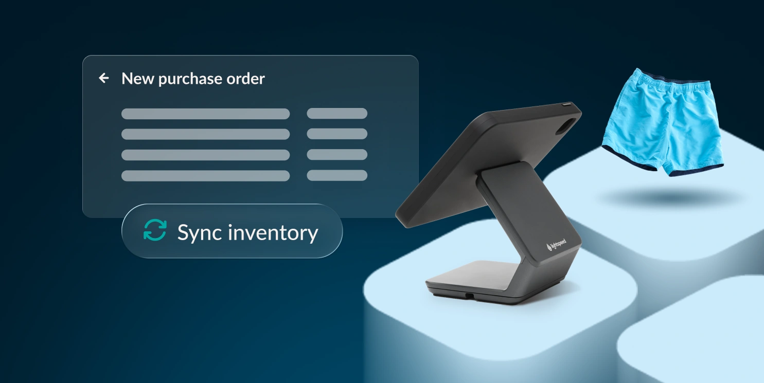 Purchase order syncing inventory with Lightspeed POS