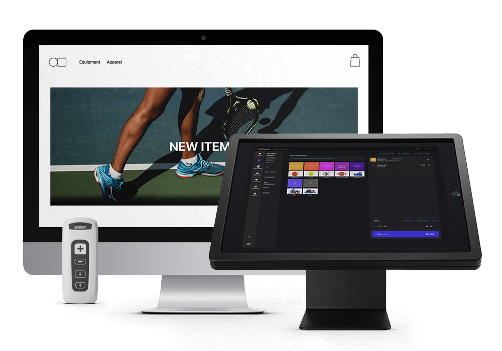 An ecommerce website and point of sale software.