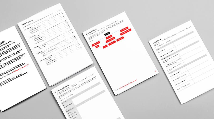 business plan template for retail